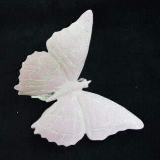 Pink ceramic butterfly
