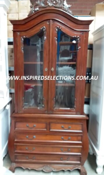 Display Cabinet with Drawers