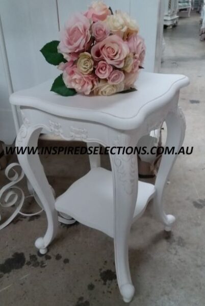 Ornate Square End/Side Table